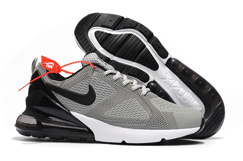 Nike Air Max 180 Grey Black White Shoes - Click Image to Close